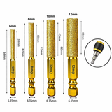Kit de Perforación en Diamante con Adaptador de Cambio Rápido