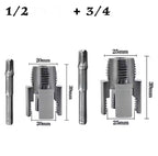 Rosqueador de Tuberías PPR/PVC 1/2” y 3/4” (Rosca Interna y Externa)