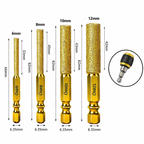 Kit de Perforación en Diamante con Adaptador de Cambio Rápido