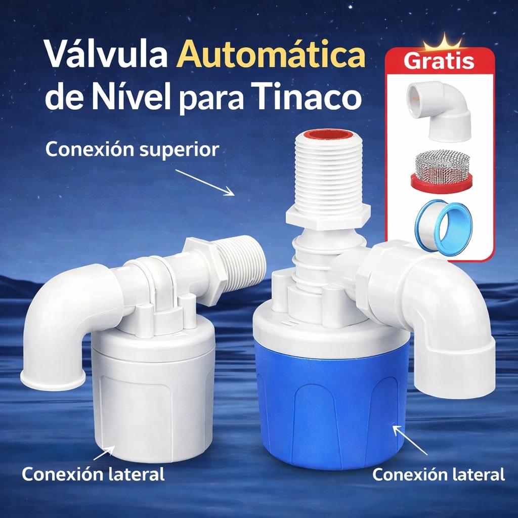 Válvula Automática de Nivel para Tinaco.