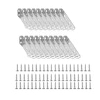 Escuadra de Acero Inoxidable para Muebles