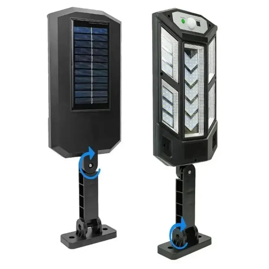 Lámpara Solar con Sensor de Movimiento — Impermeable