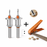 Kit Broca Avellanadora Ajustable + Pinza Tapa-Orificios