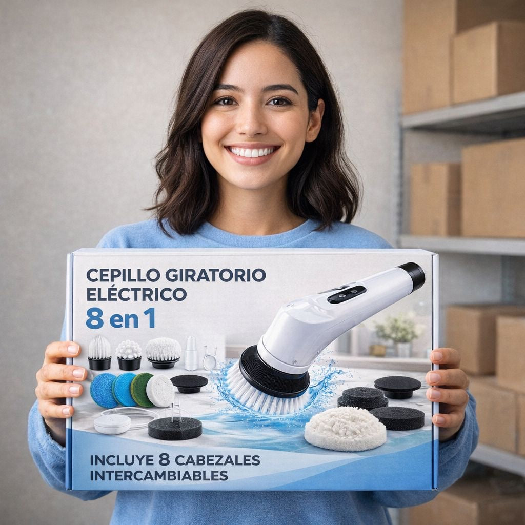 Escoba Eléctrica 8 en 1