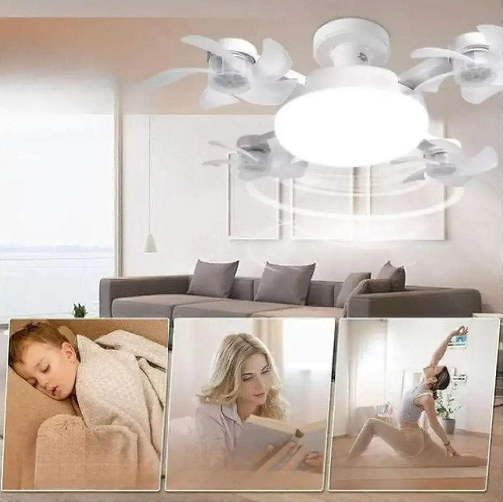 Ventilador Inteligente LED 360°