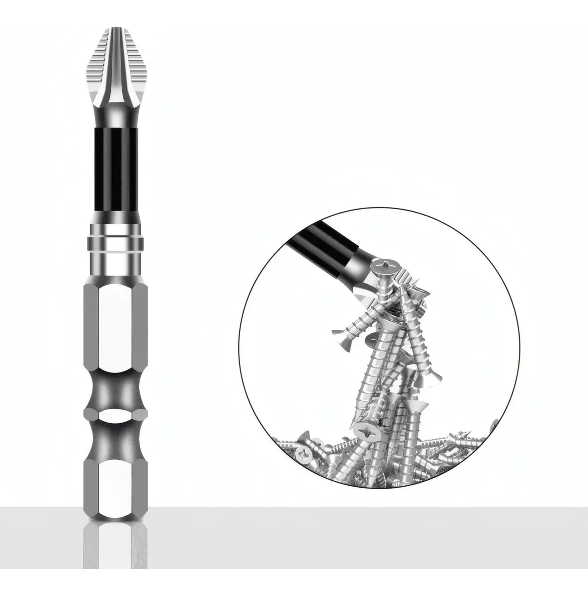 Punta Magnética Phillips para Taladro o Desarmador