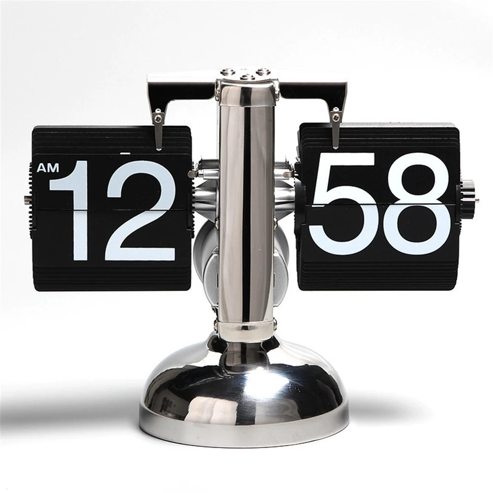 Reloj de Mesa Flip Moderno 3D