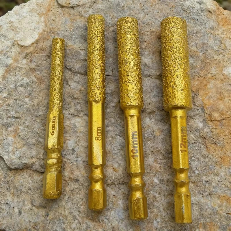 Kit de Perforación en Diamante con Adaptador de Cambio Rápido