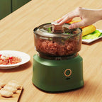 Mini Triturador Eléctrico de Ajo y Verduras