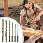 Kit Profesional de 6 Brocas Dentadas Multifuncionales