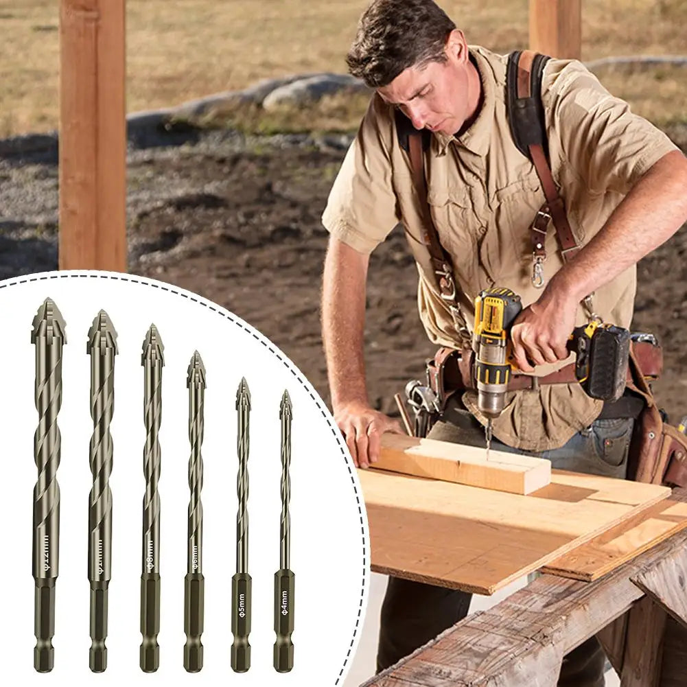 Kit Profesional de 6 Brocas Dentadas Multifuncionales