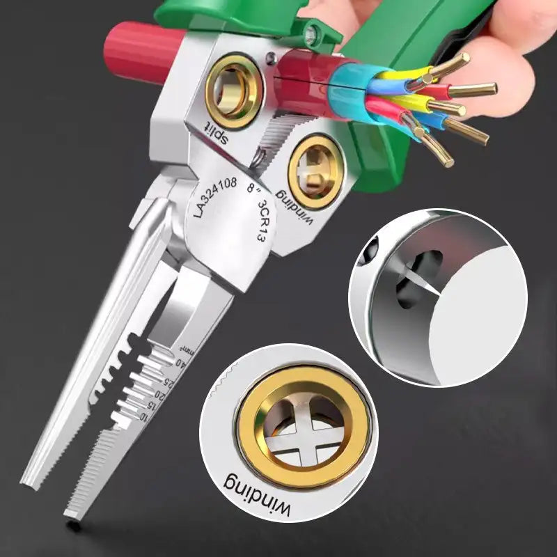 Pinza Pelacables Multifuncional 7 en 1