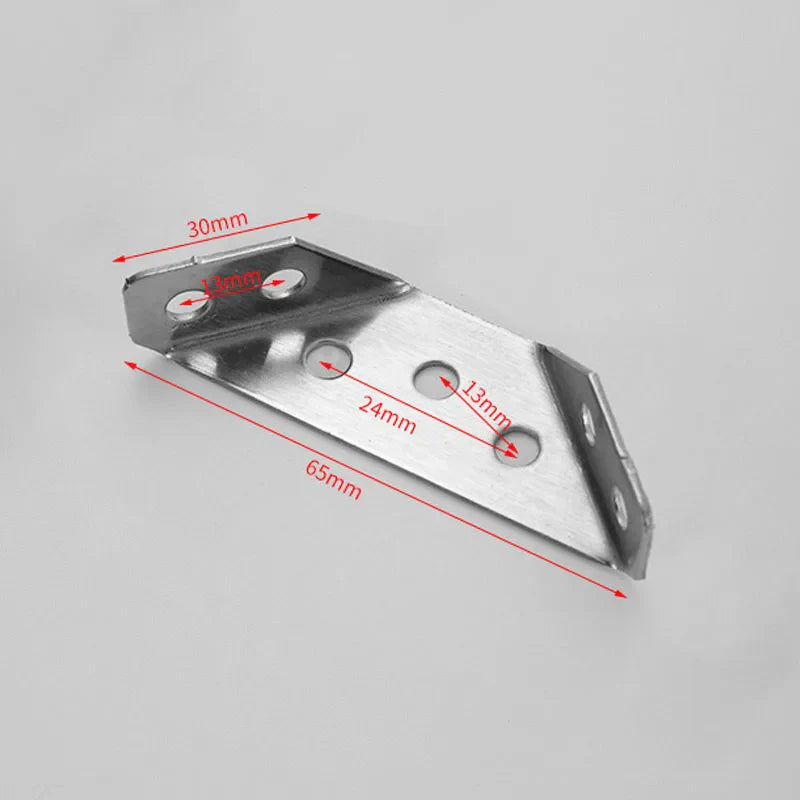 Escuadra de Acero Inoxidable para Muebles