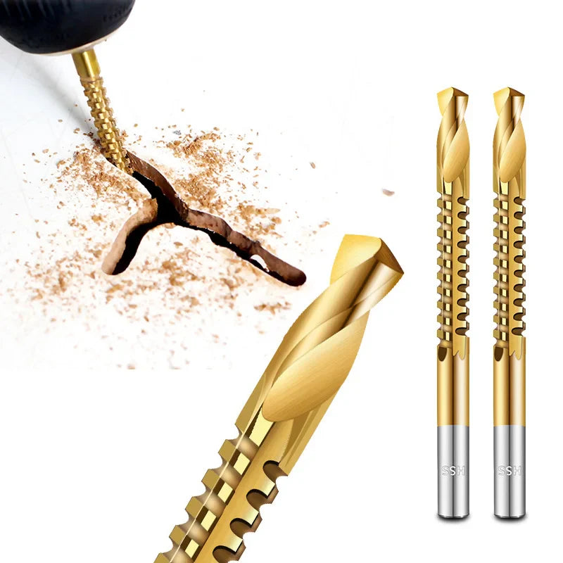 Juego de Brocas Serradas HSS – Kit de 6 Piezas