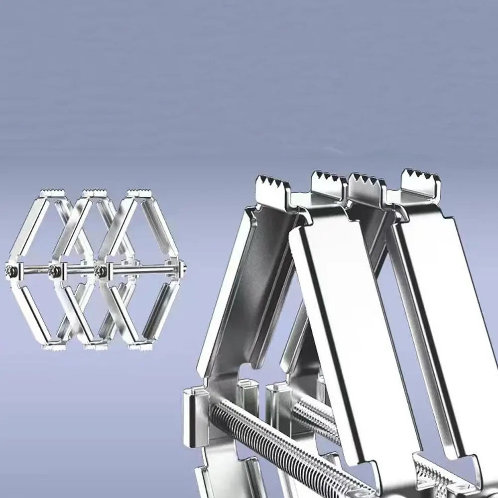 Soporte metálico para caja eléctrica