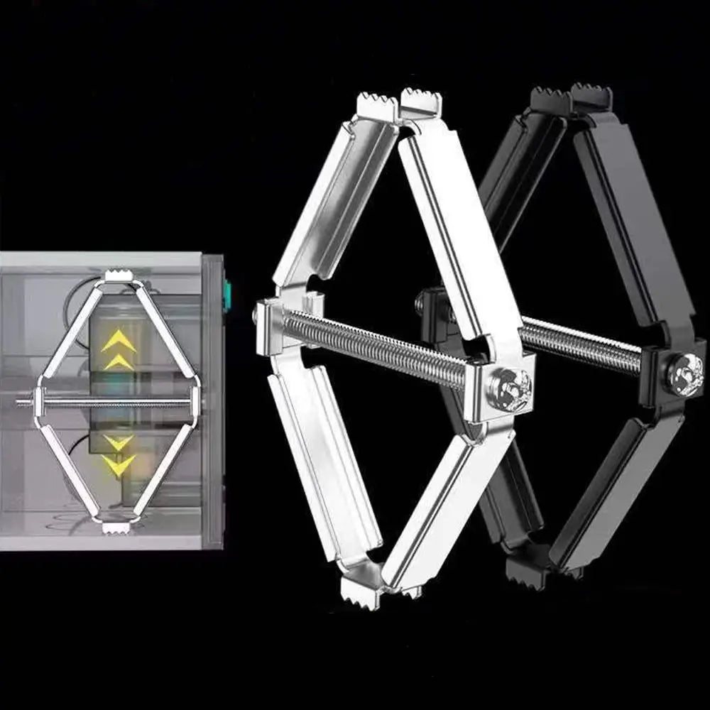 Soporte metálico para caja eléctrica