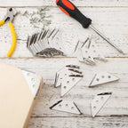 Escuadra de Acero Inoxidable para Muebles