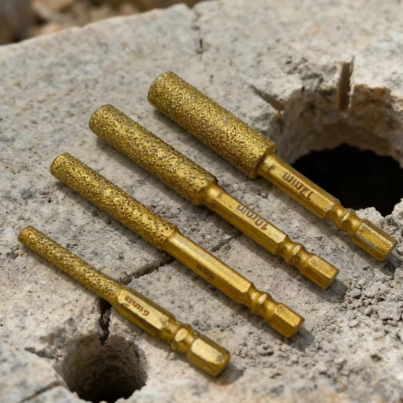 Kit de Perforación en Diamante con Adaptador de Cambio Rápido