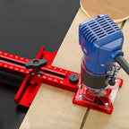 Guía Profesional 3 en 1 para Router + Fresa Recta 3 mm de Regalo.