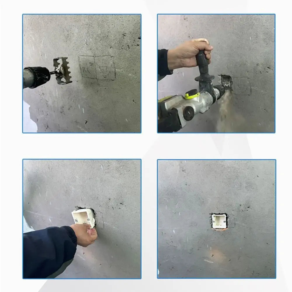 Broca de Apertura para Encastre de Enchufes