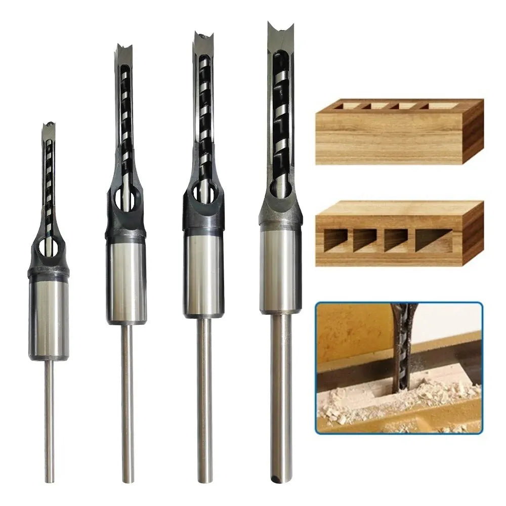 Kit Profesional Brocas Cuadradas Carpintero