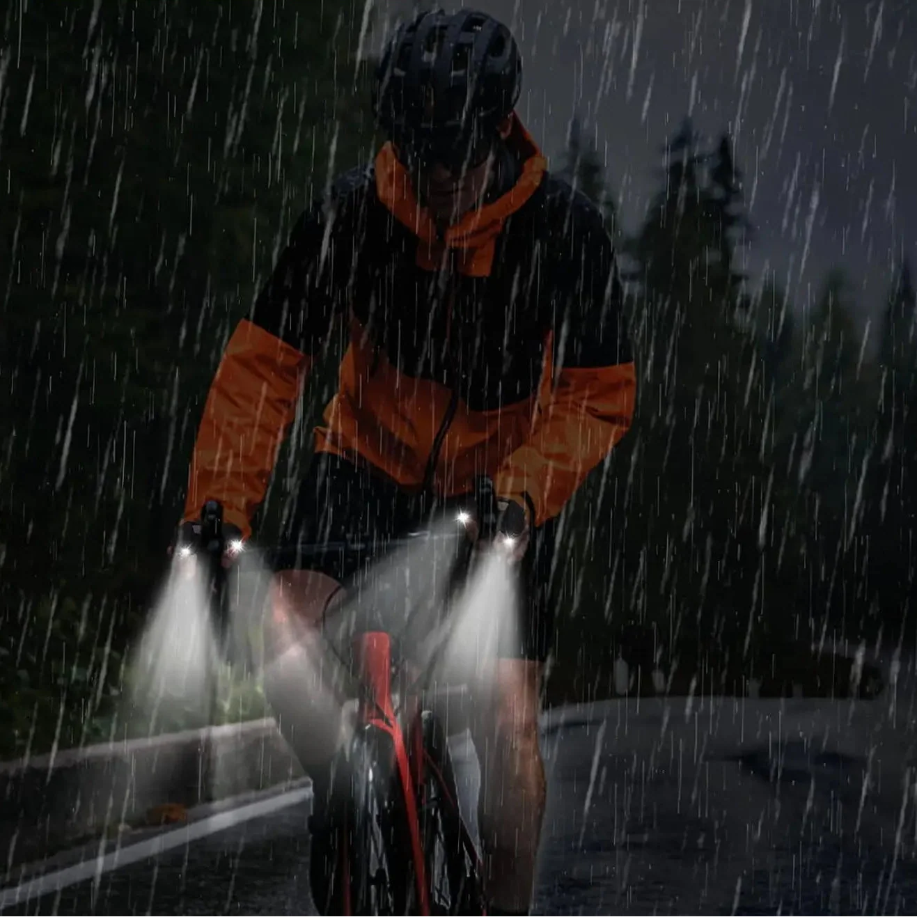 Par de Guantes con Luz LED Impermeable