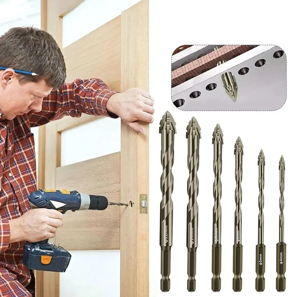 Kit Profesional de 6 Brocas Dentadas Multifuncionales