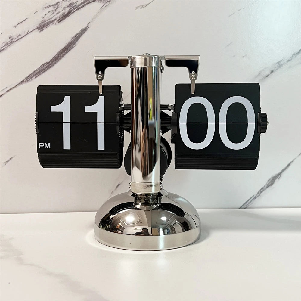 Reloj de Mesa Flip Moderno 3D