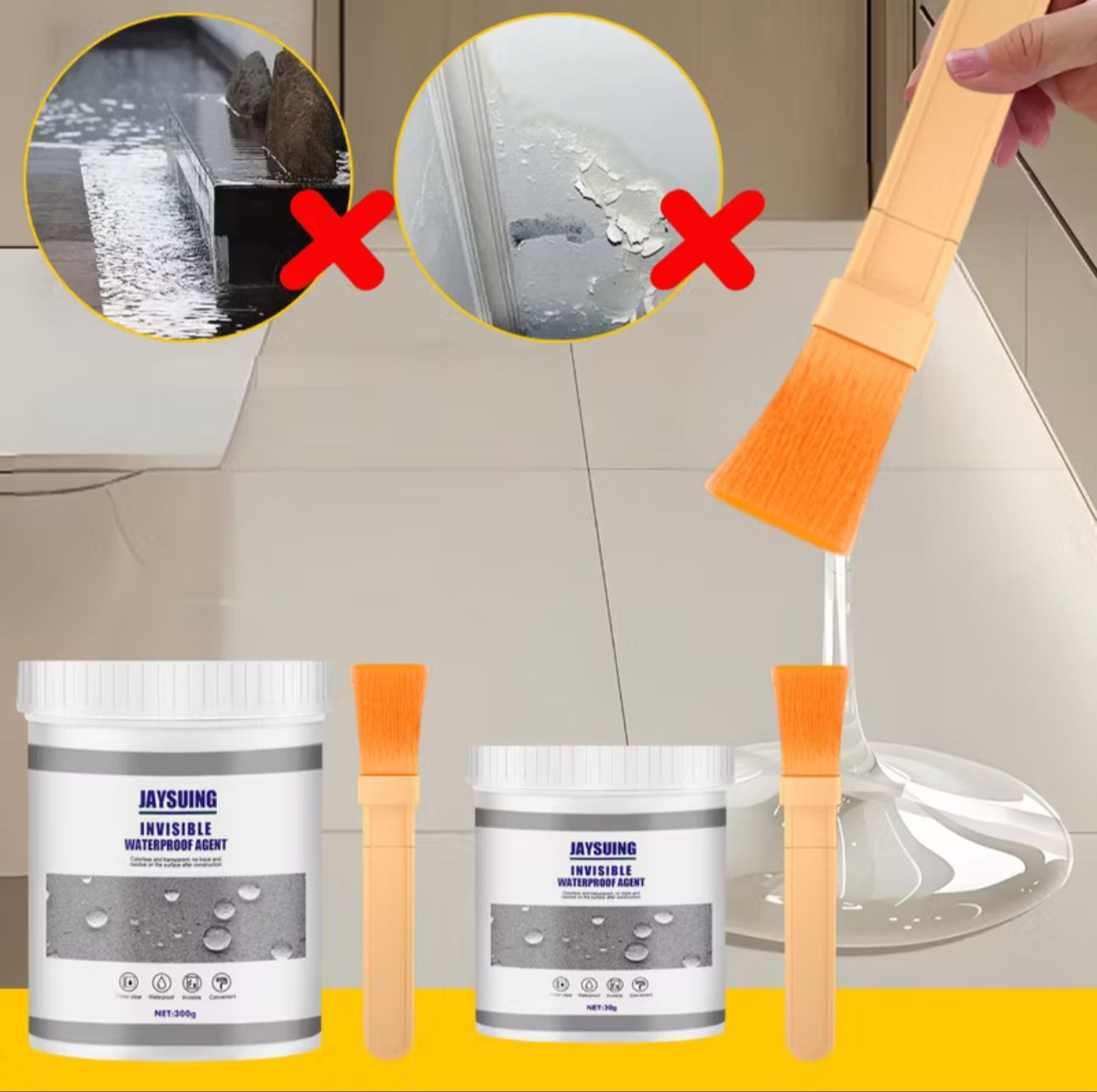 Sellador Invisible + Pincel