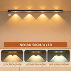 Luz LED Ultrafina con Sensor – Recargable y Fácil de Instalar