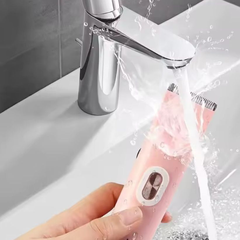 Depiladora Eléctrica Femenina 2 en 1 Impermeable