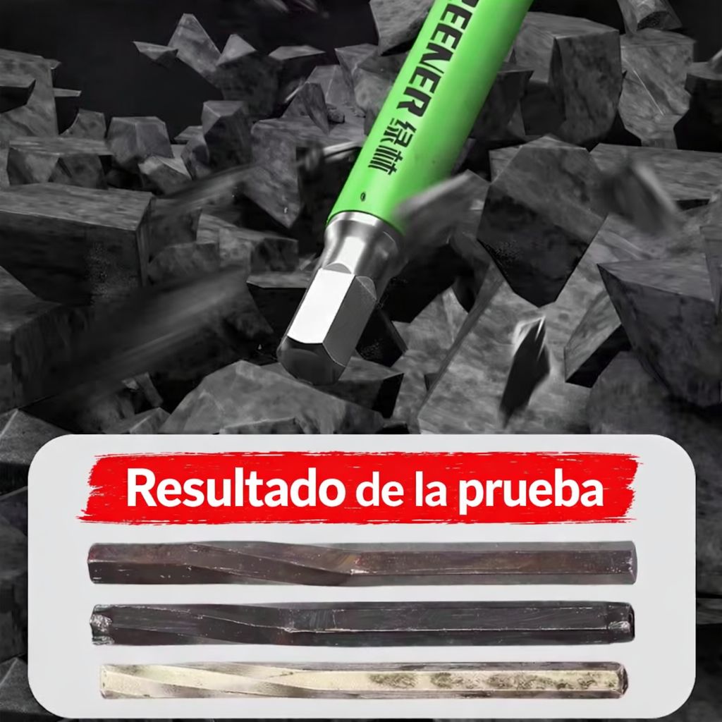 Juego de 8 Puntas Hexagonales Magnéticas