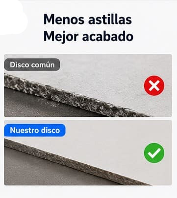 5 Discos Diamantados Ultrafinos para Cortar Múltiples Materiales + Kit de 3 Brocas Serrilladas